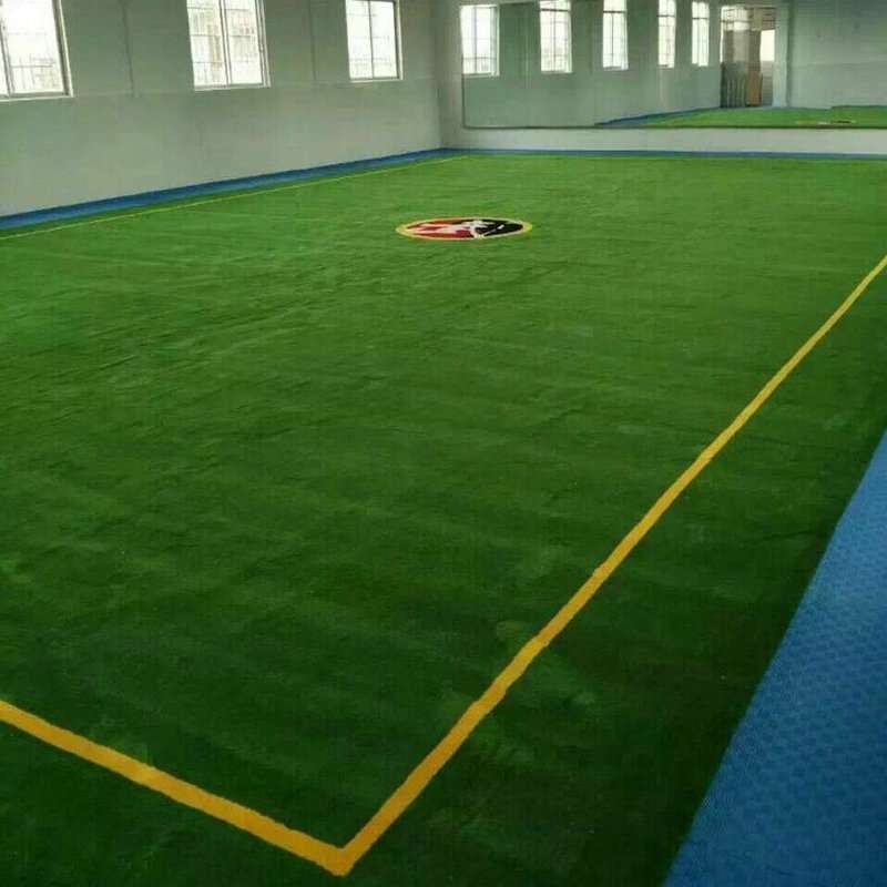 武术跆拳道腈纶地毯 舞蹈室健身房羊毛拼接地毯垫子 场地表演地垫