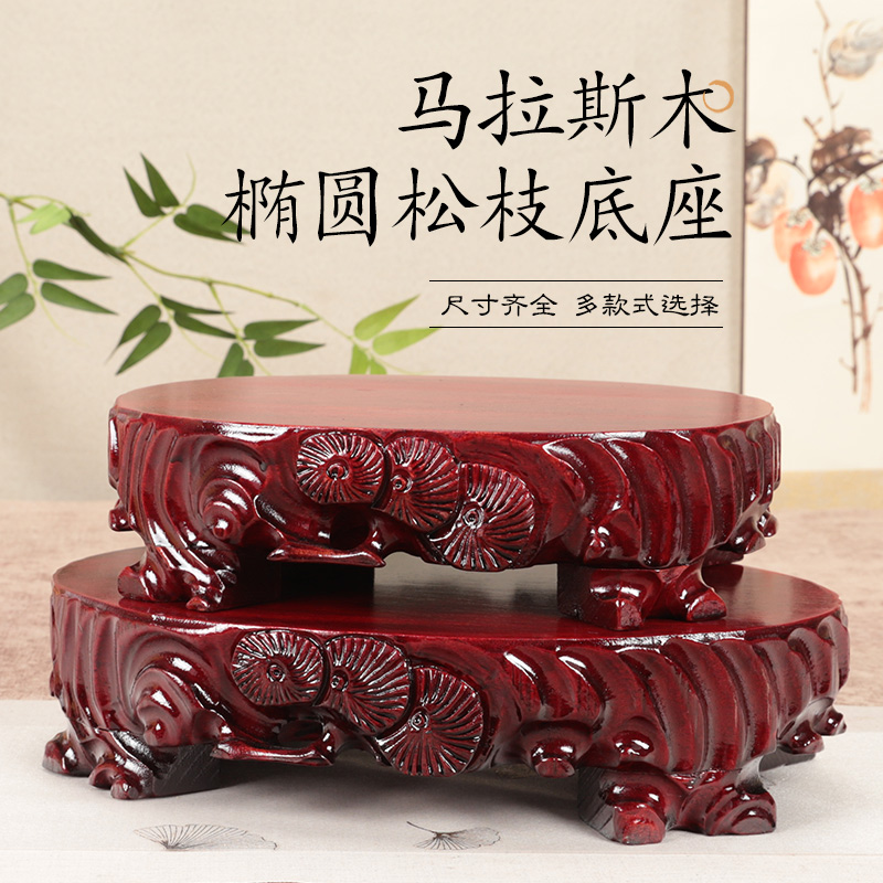 可挖槽承重雕花底座