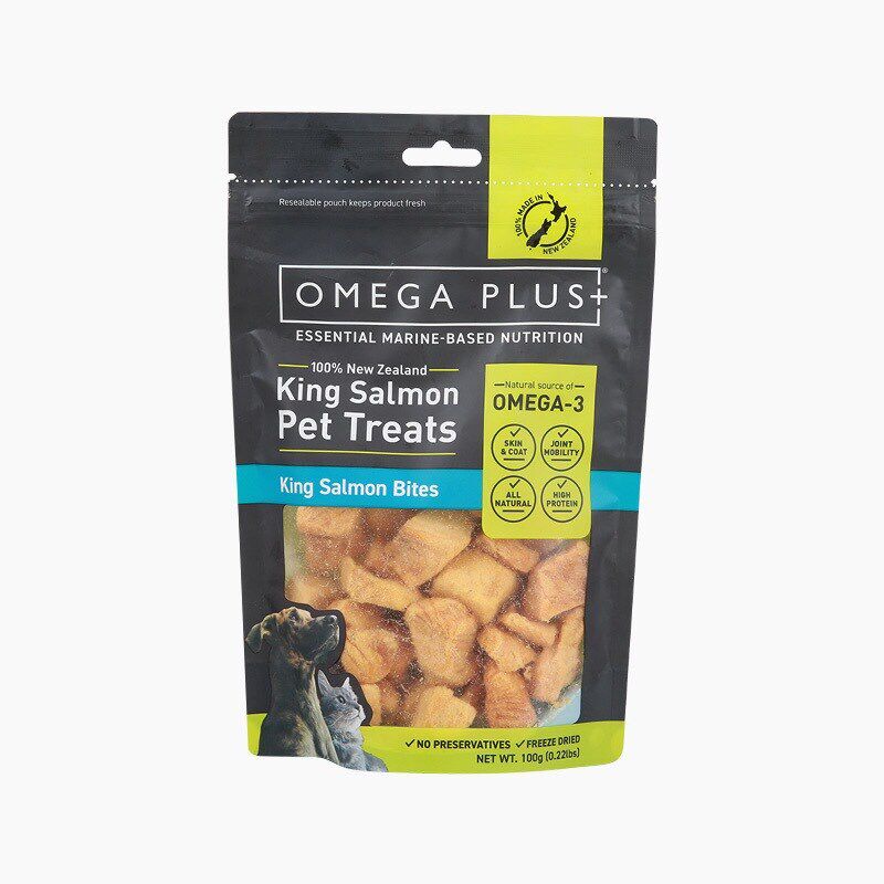 速发新西兰OP小鱼干小鱼块猫咪零食冻干磨牙增肥发腮