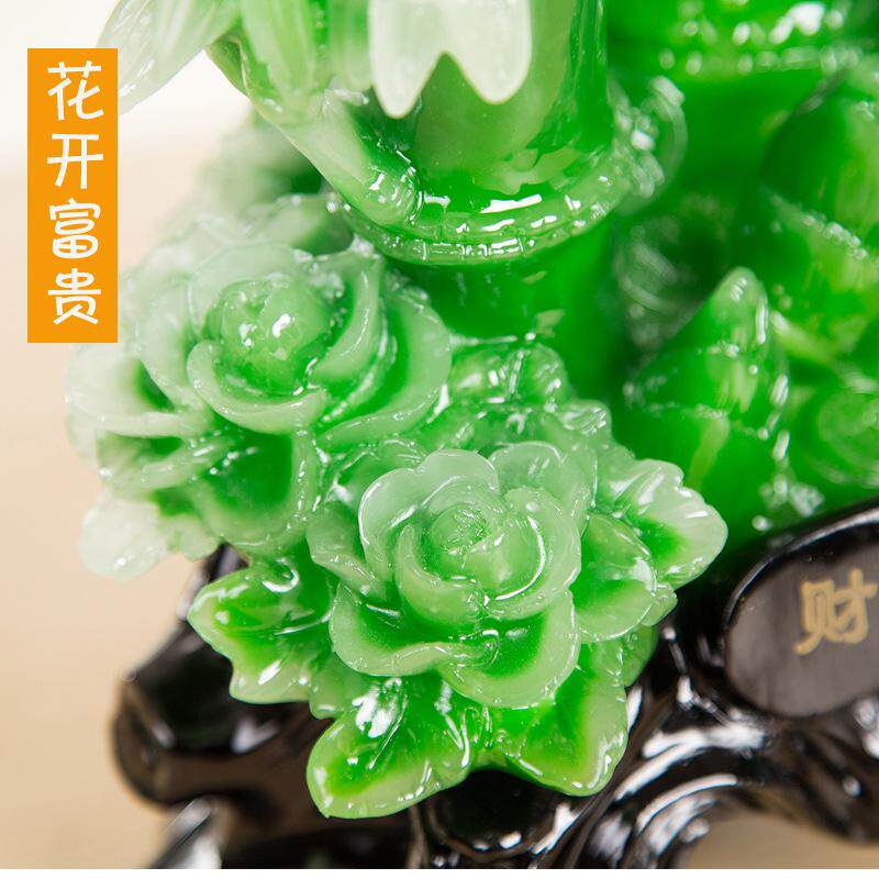 现货速发摆件装饰品客厅节节高竹子财富家居工艺电视酒柜乔迁开业