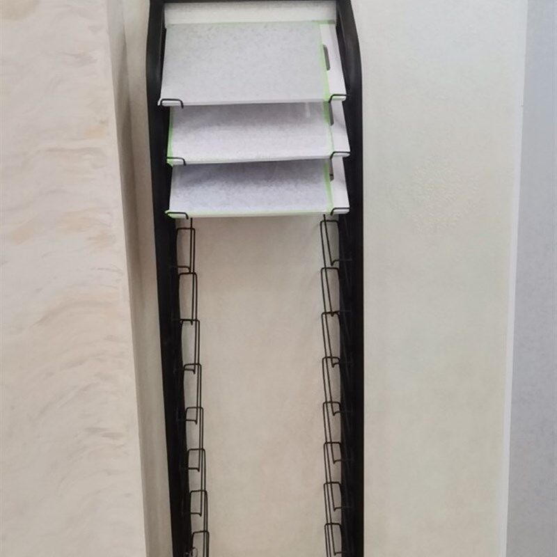 现货速发艺术漆涂料样板展示架硅藻泥样板架子真石漆墙纸陈列架多