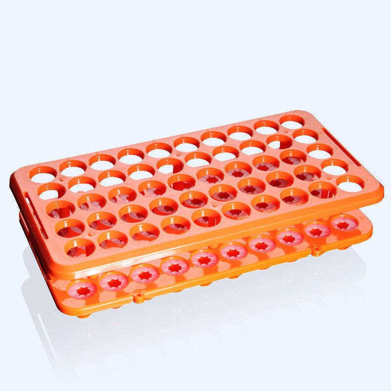 现货速发多功能塑料试管架离心管架样品管架冻存管架50孔实验室多