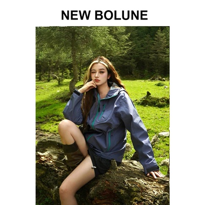 NEW BOLUNE/新百伦官网三防夹克冲锋衣情侣外套
