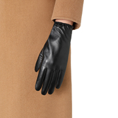 羊毛内里小羊皮手套女款 保暖防寒触屏薄款 修手型驾驶休闲秋冬礼盒