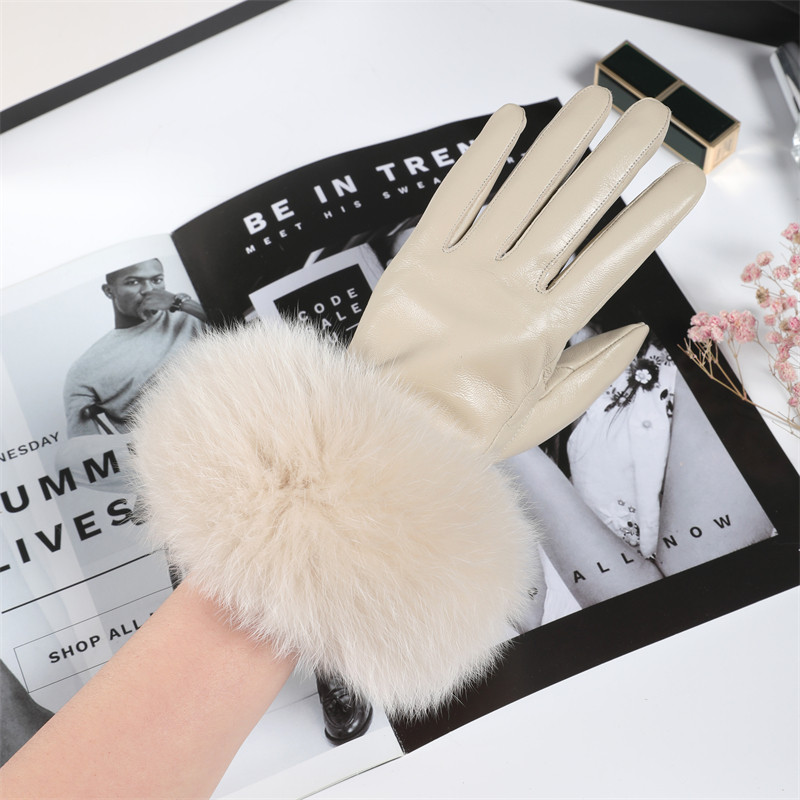羊皮手套女狐狸毛秋冬防风防寒骑行开车加绒加厚保暖轻薄触屏手套,服饰配件/皮带/帽子/围巾,手套,淘宝优惠券,粉丝福利购,淘宝优惠卷