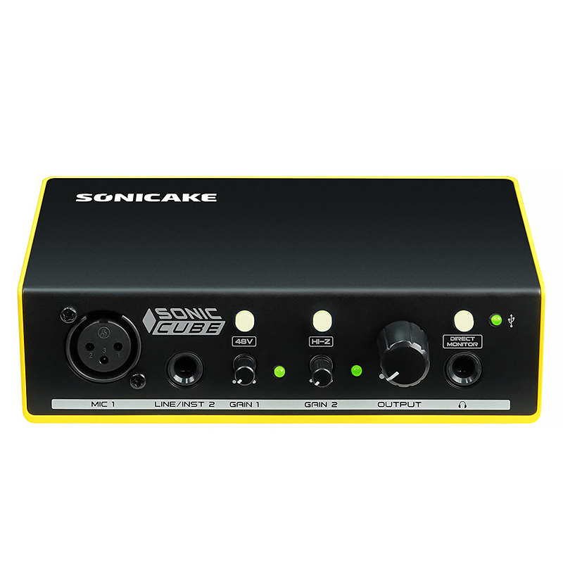 sonic cube电脑外置声卡专业录音设备手机唱歌录制专用Z电吉他弹