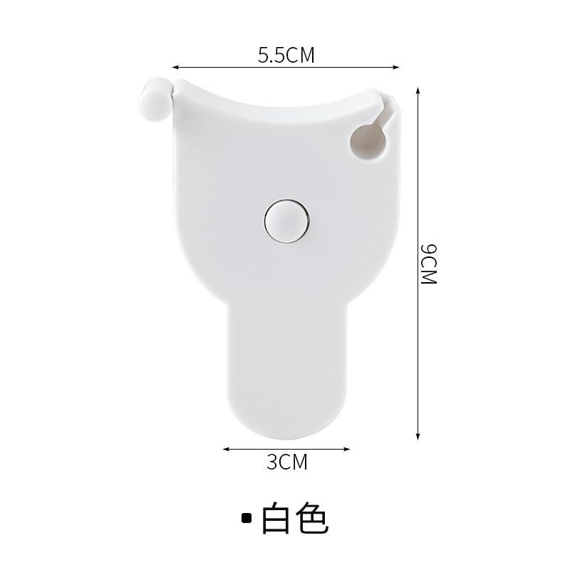 现货围度尺测量围围尺子健身尺腰三尺量臂围胸缩腿围皮尺自动收围