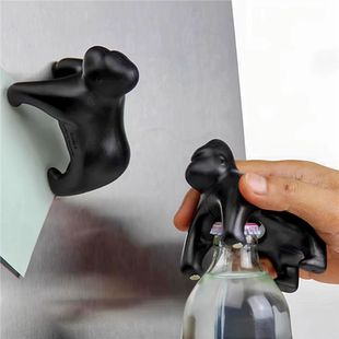 猩猩稀奇古怪啤酒瓶起子红酒开瓶器冰箱贴起瓶器创意开酒器启瓶器