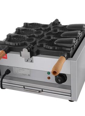 电鲷鱼烧FY-1103B商用单板开口鲷鱼烧机烤鱼饼机冰淇淋鲷鱼烧