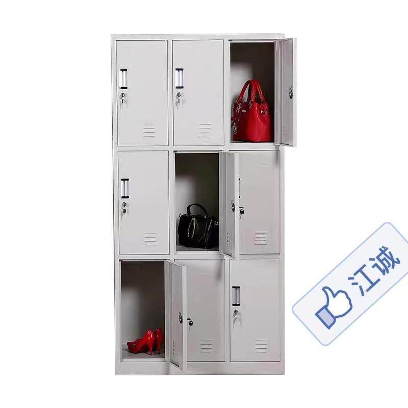 工厂员工钢制鞋柜加厚储物柜办公柜寄存柜铁皮锁资料柜更衣柜厂家,商业/办公家具,办公储物柜,淘宝优惠券,粉丝福利购,淘宝优惠卷