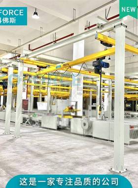 500kg手动KBK起重机自立式kbk行吊轻小型KBK轨道起重机上门安装