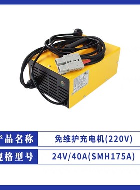 速发电动叉车智能240A400A48V12V1动A电瓶自5充T