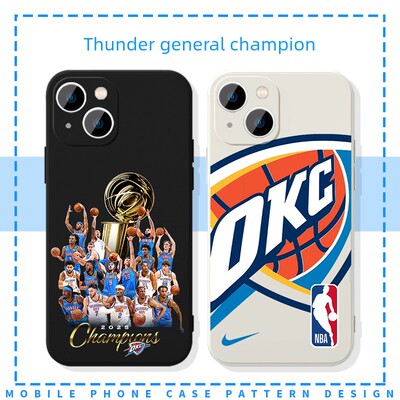 雷霆总冠军手机壳nba苹果