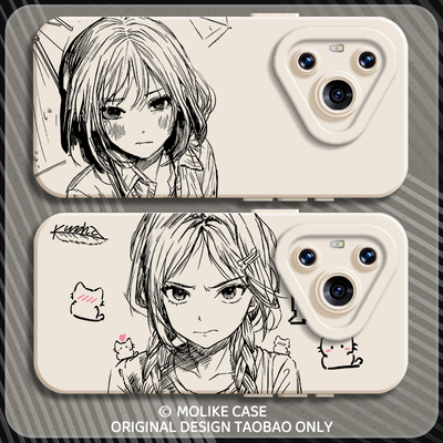 素描kuroha欲语适用华为p