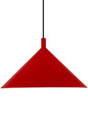 意大利飞碟餐厅吊l灯设计师现代极简吧台书房岛台个性圆锥红色灯