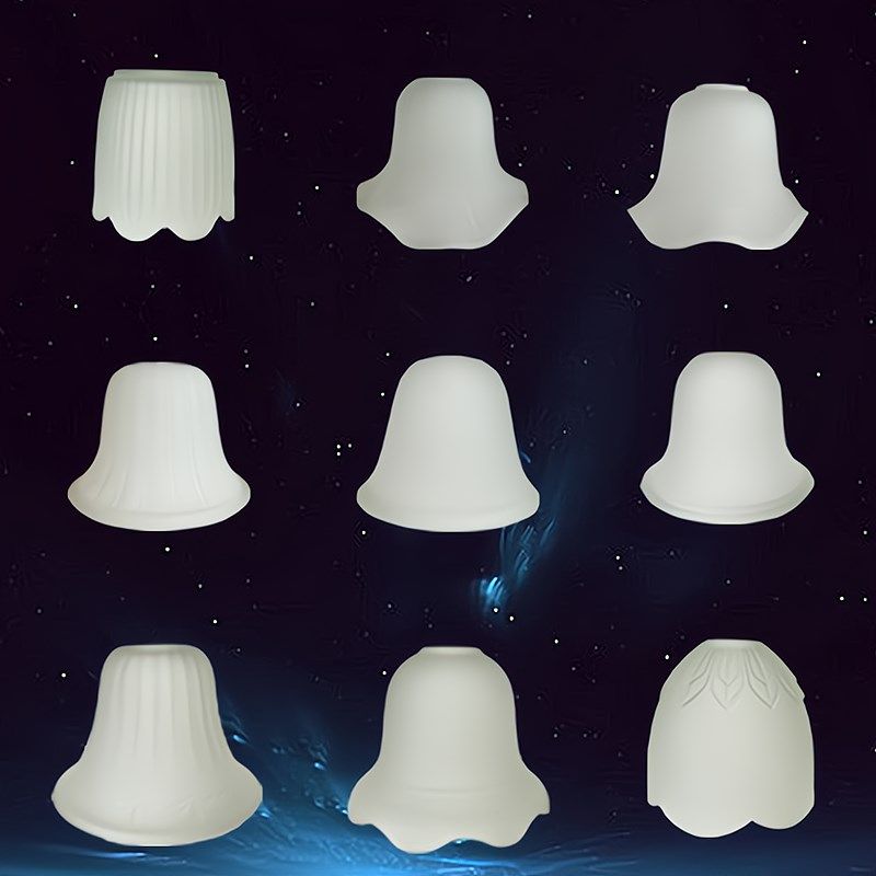 玻璃灯罩外壳E27螺口同款简约时尚欧式吊灯壁灯灯罩壳灯具.配件DI