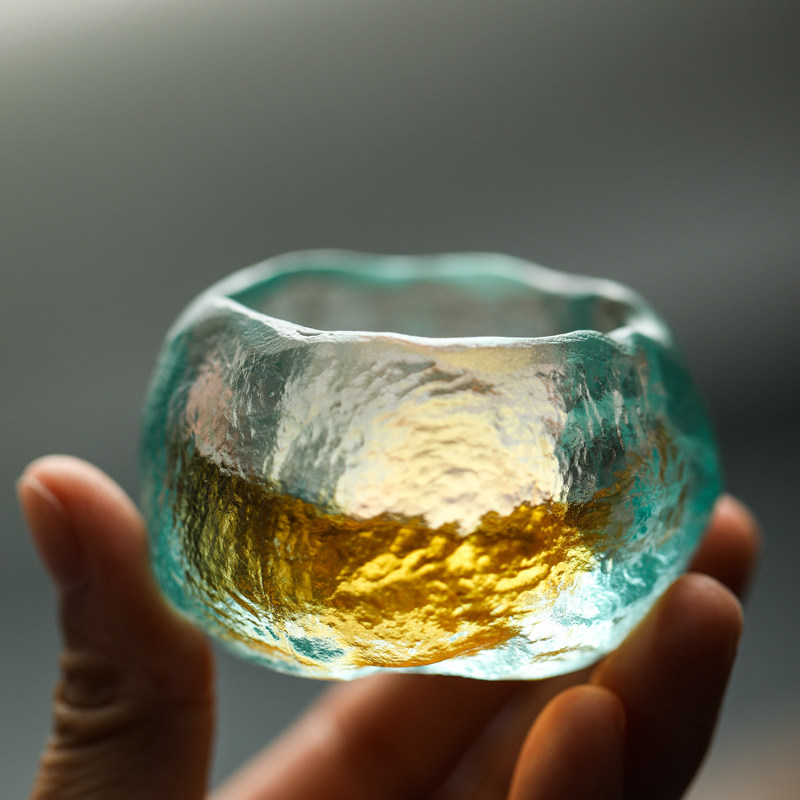 琉璃冰冻烧天青思雪品茗杯日式玻璃家用茶杯功S夫茶具加厚主人杯,餐饮具,茶杯,淘宝优惠券,粉丝福利购,淘宝优惠卷