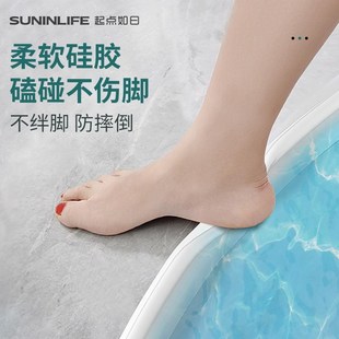 德国精工硅胶门槛隔水条浴室防水B阻水淋浴房洗澡间自粘地面挡水