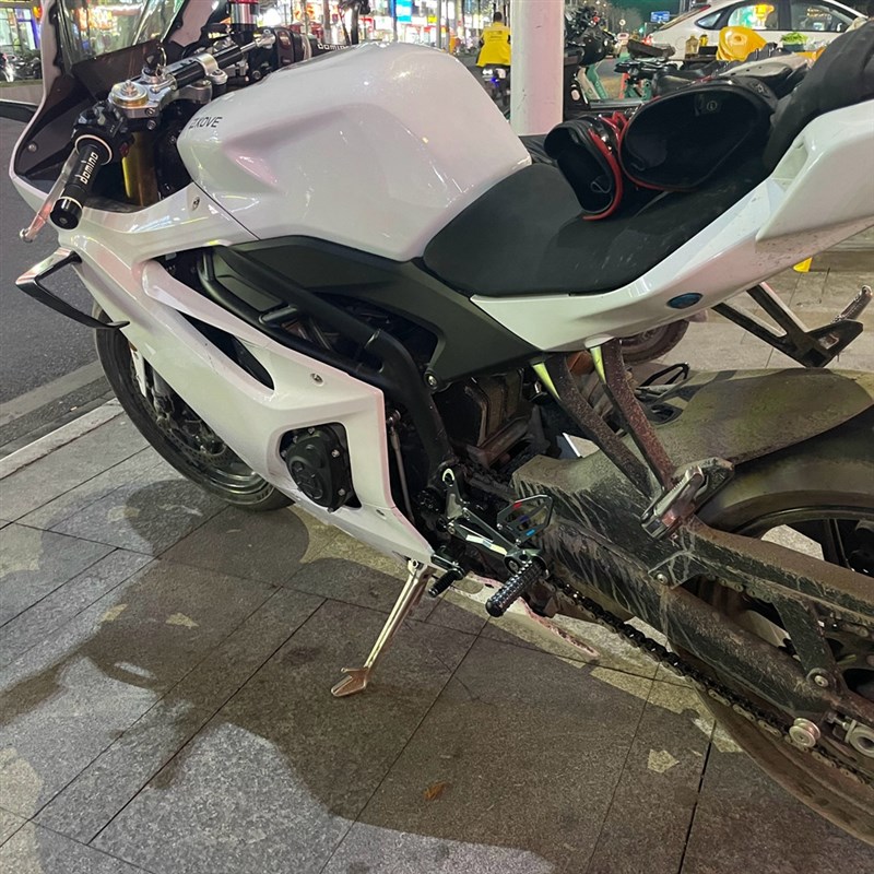 适用凯越450RR升高脚踏改装可调后I移脚踏支架刹车杆挂档杆总成