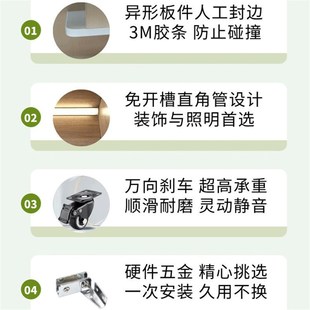 实木猫柜三层实木猫笼子室内家用猫别墅猫屋宠物店U猫柜实木宠物