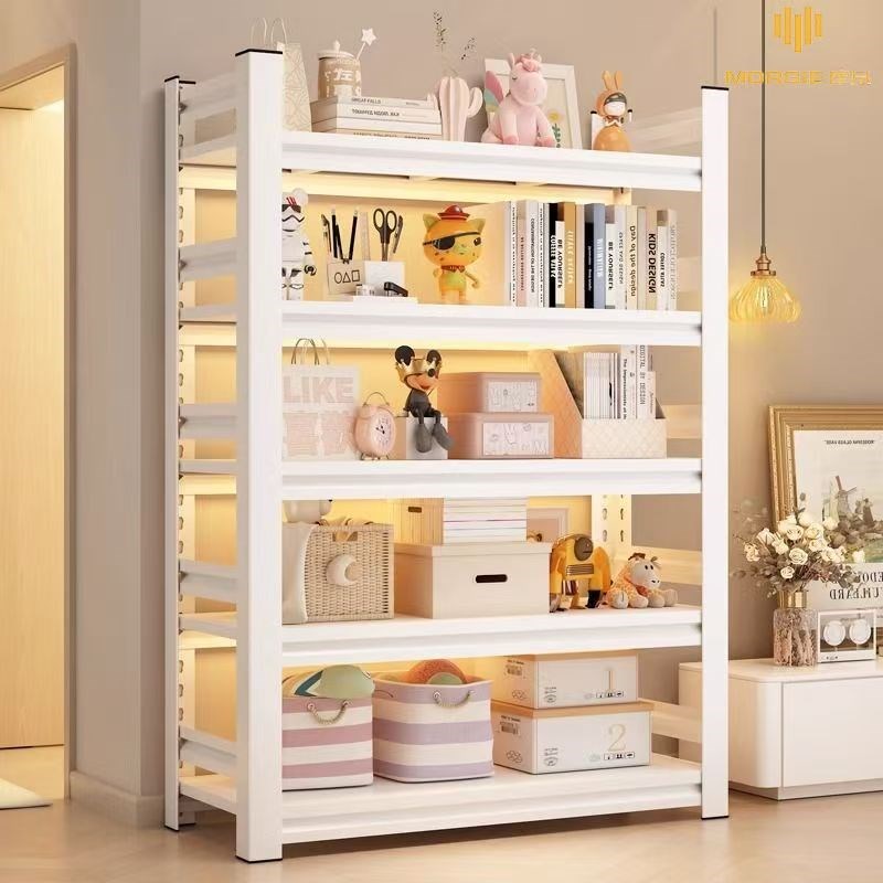 置物架落地c多层收纳架家用客厅卧室储物架简易书架办公室整理架