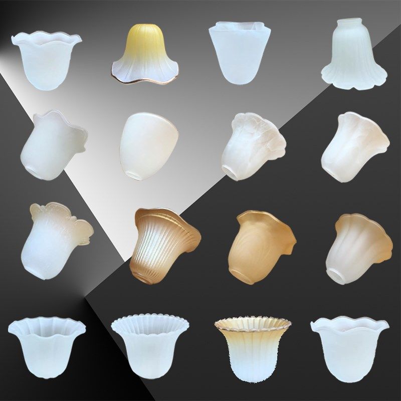 灯罩外壳磨砂玻璃灯罩E27螺口通用壁灯吊灯K台灯外壳罩DIY灯具配,家装灯饰光源,灯具配件,淘宝优惠券,粉丝福利购,淘宝优惠卷