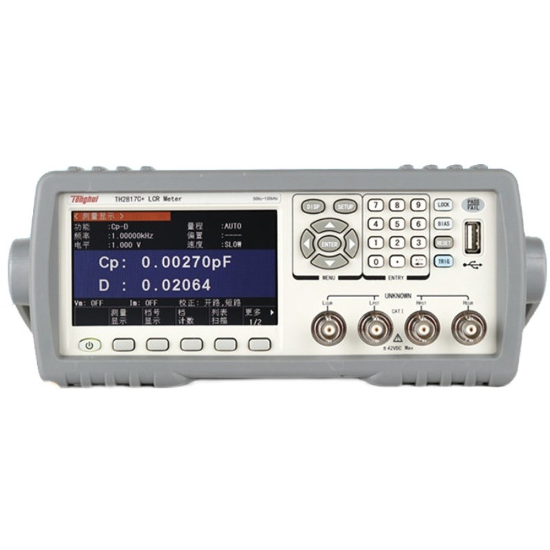 同惠LCR数字电桥TH281m1D/2816A/2817B/TH2830/2832测试仪TH2810B