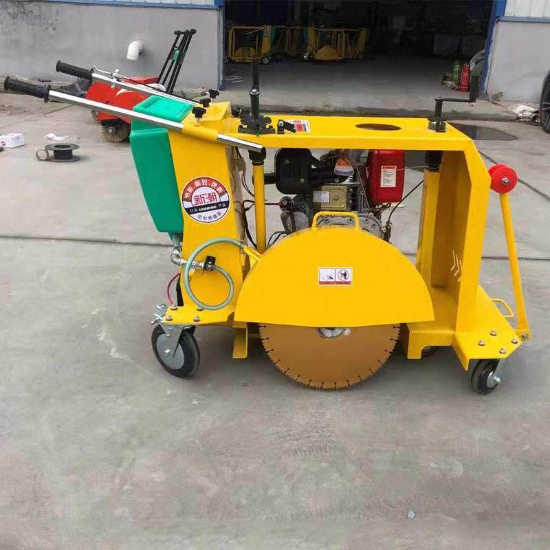 道路施工窖井盖切割机 手推式圆形切割机 道路下水道井盖切圆机