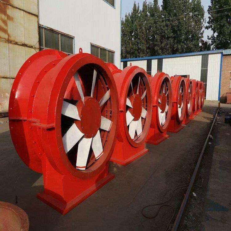 销售矿山抽出式轴流矿用风机 矿井主扇风机对旋轴流通风机铝合金