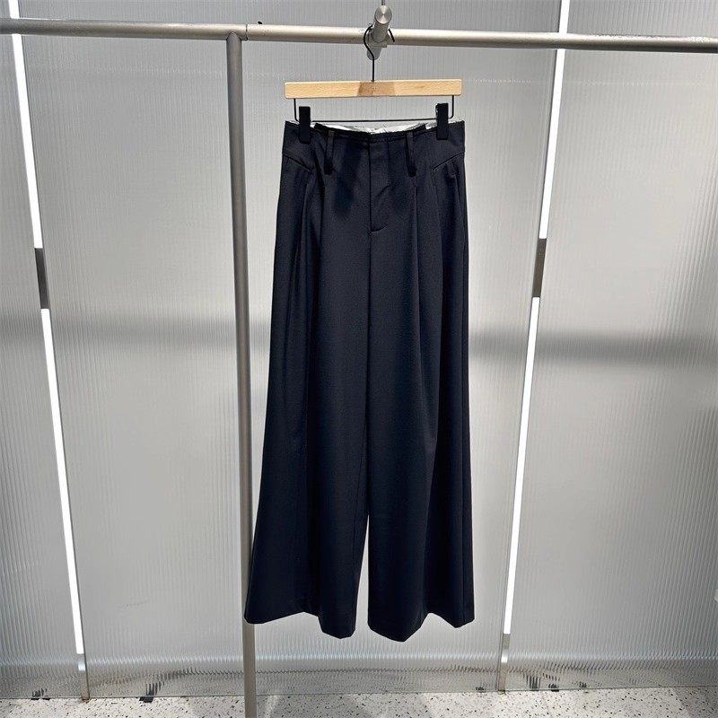 艾诺丝国内代购2025秋冬季时尚气质宽松休闲裤女阔腿裤女AR303011