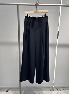 艾诺丝国内代购2025秋冬季时尚气质宽松休闲裤女阔腿裤女AR303011