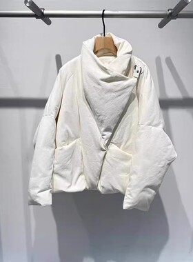 艾诺丝国内代购2025年冬季新款时尚保暖立领羽绒服外套女AR004008