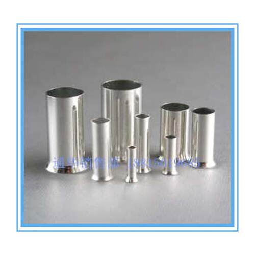 EN1518管型裸端子 针形欧规套管冷压接线端头插针线鼻2000祇 紫铜