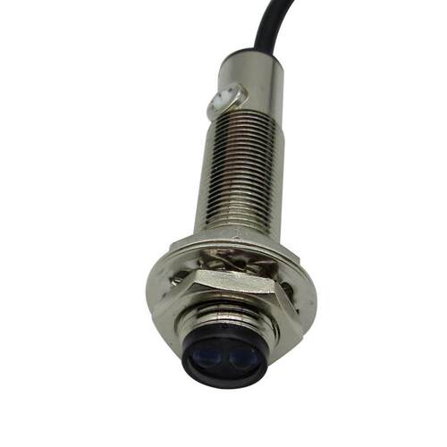 M12漫反射光电开关 可调距离 三线NPN常开 E12-DS20NA 常闭20NB