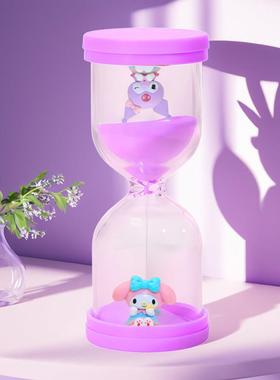 全塑料卡通公仔沙漏计时器防摔3-30分钟毕业礼物桌面摆件