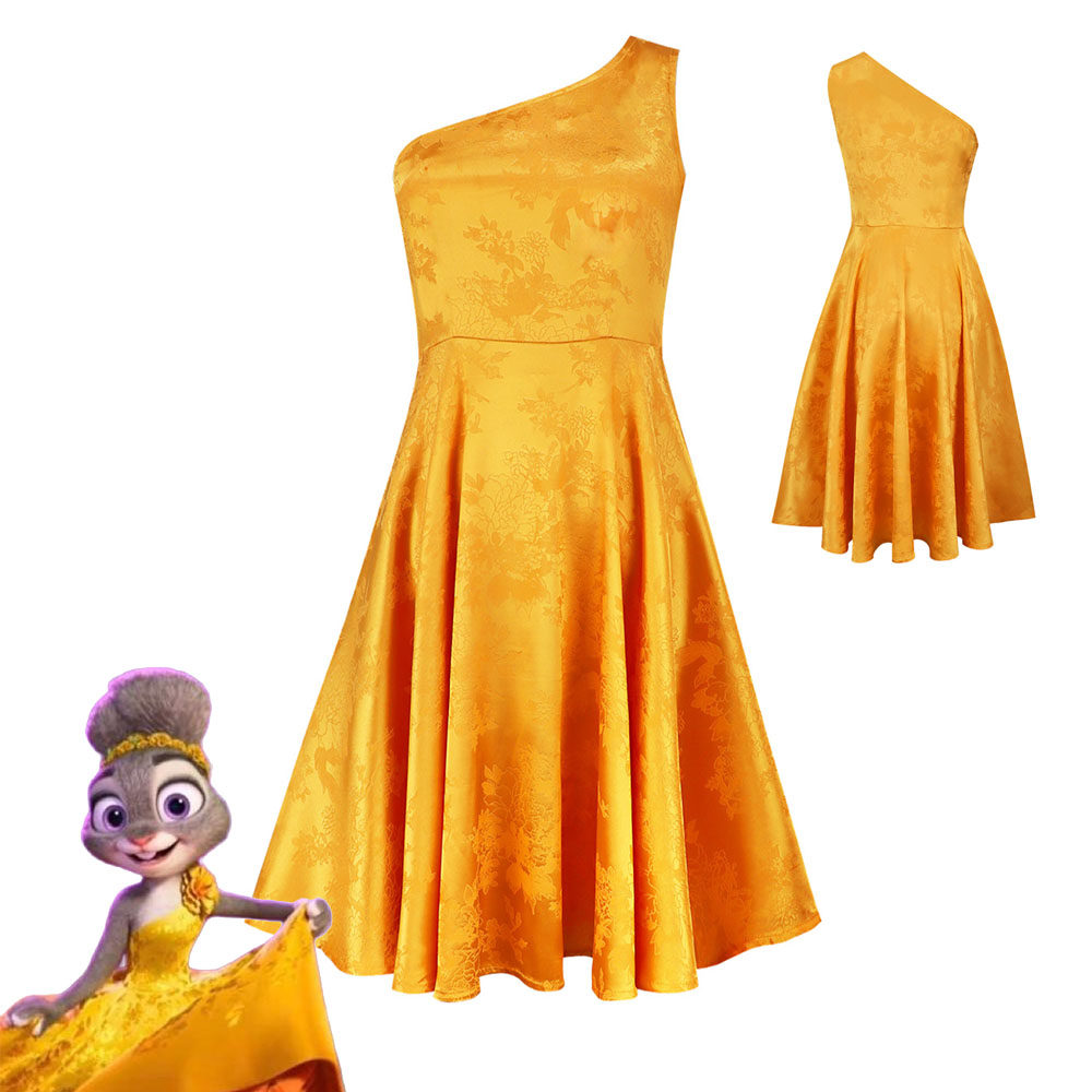 万圣节儿童疯狂动物城2兔子朱迪礼服Zootopia2 Judy Bunny连衣裙
