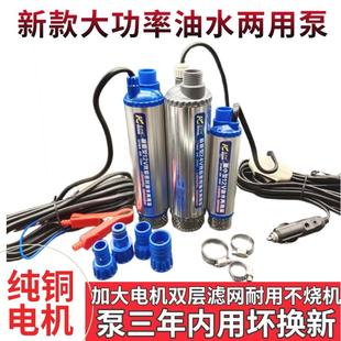 德国进口抽水泵抽油泵大功率12V24V220伏电动自吸潜水小型迷你油