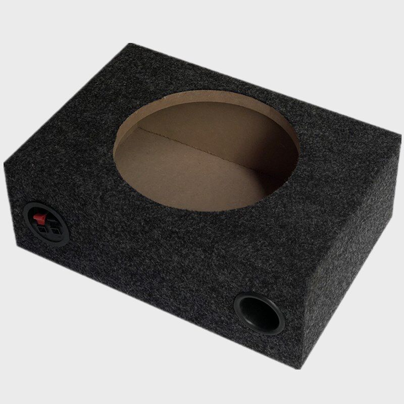 速发包邮汽车8寸超薄箱体空箱木箱车载家用低音炮箱试音箱体