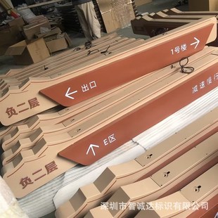 速發生產發光吊牌燈箱導向牌地庫商場醫院信息指引牌工期保障實惠