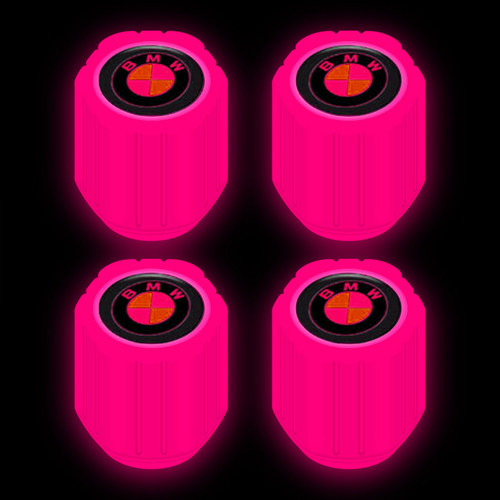 适用于宝马5系3系x1x2x3五系三系530320li夜光汽车轮胎气门嘴帽