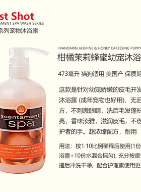 Best Shot宠物沐浴露浴液香波 美国原装进口适合猫咪狗狗无泪配方