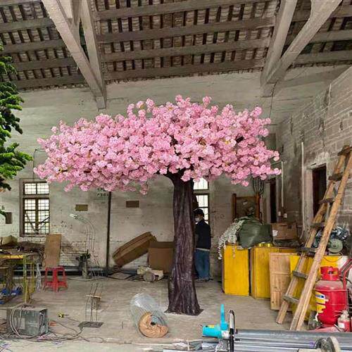 仿真樱花树假树婚庆室内装饰大型仿真花