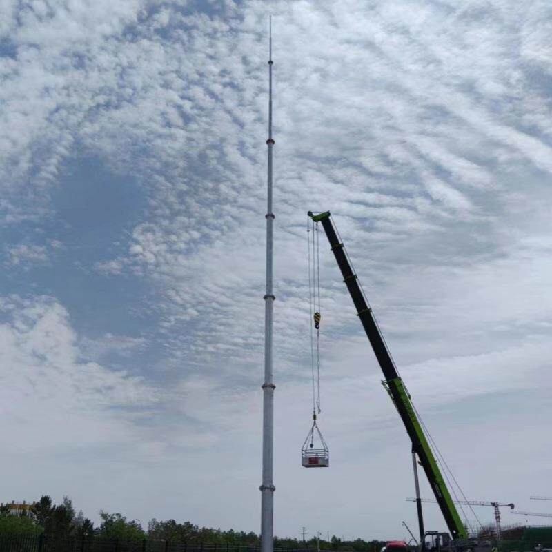 GH独立避雷针闪杆钢管避形雷针5独立避雷m20m25m3接01米35m环单管