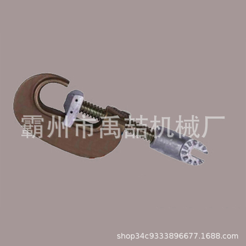 A10023导线夹线头索线杆头绝缘操作杆工具头带电作业工具