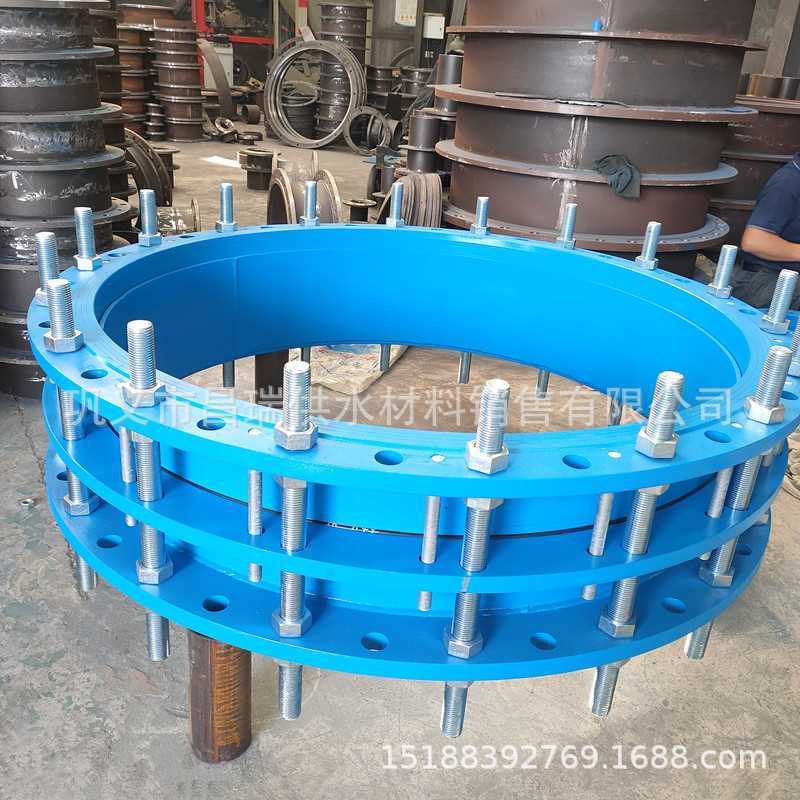 C2F型双法兰松套传力接头 钢制传力补偿接头PN16 传力伸缩器PN10