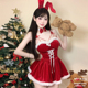 圣诞节主题服装 万圣可爱兔女郎cosplay夜店演出服纯欲连衣裙套装