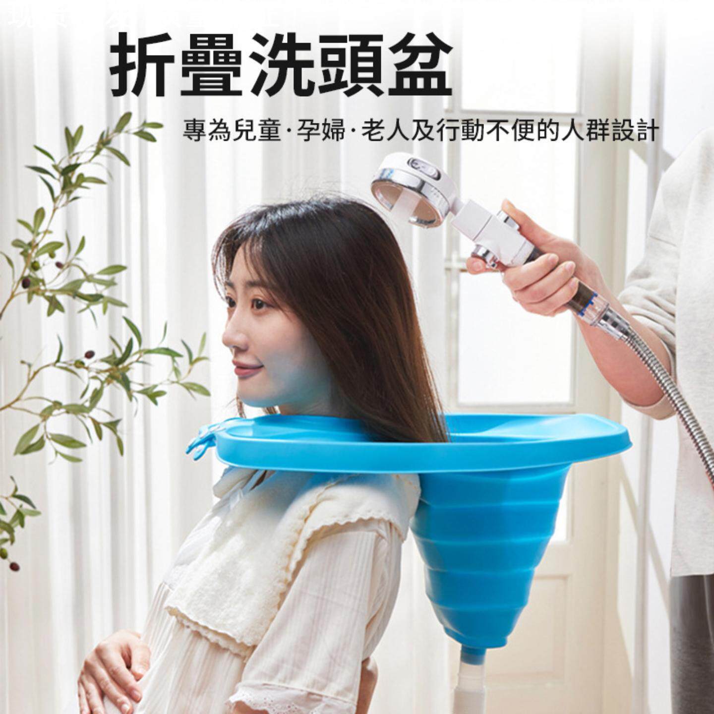 老人坐着洗头神器家用成人儿童
