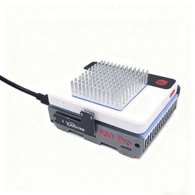 适用中兴F50 Pro散热器铝合金支架风冷温控散热器Typec定速风扇