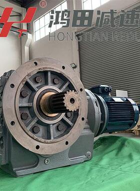 F187-Y90-F187-Y90-4P-60.57-M1减速机承载能力大法兰