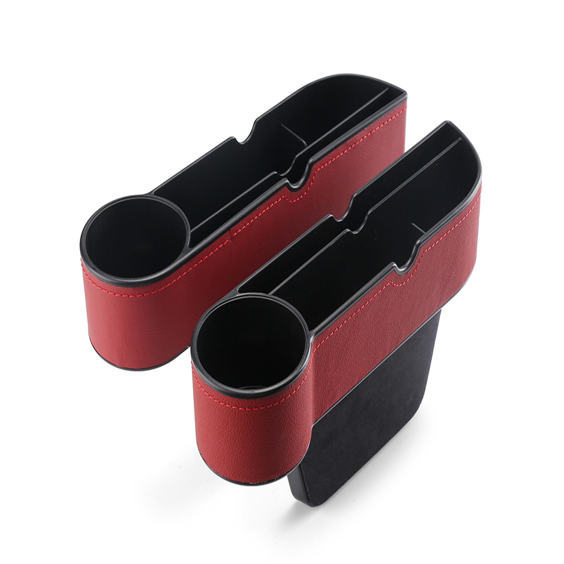 车载储物盒多功能扶手箱中控缝隙塞置物袋汽车座椅夹缝收纳盒用品